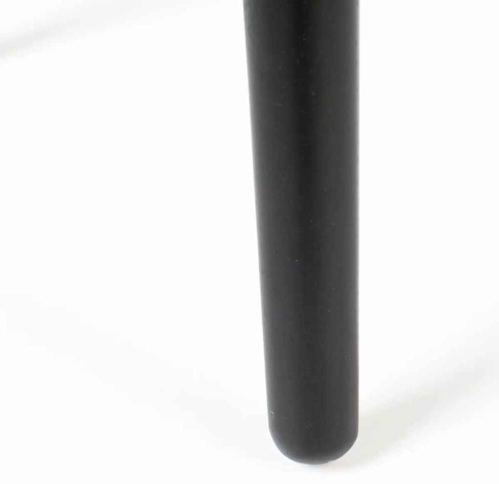 Zuiver Barbier Black Zwarte Design Sidetable - 120 X 35cm.