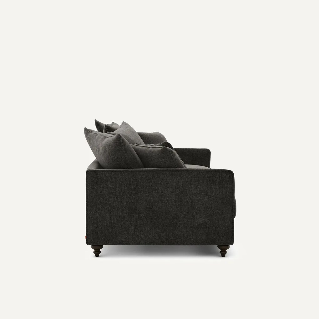 Slaapbank, chenille fluweel, LAZARE