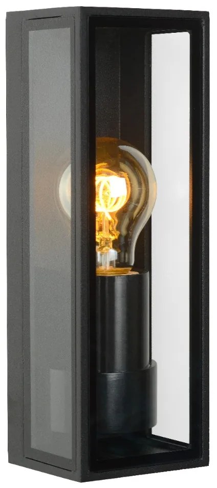 Lucide Dukan wandlamp 15W 25x9cm zwart