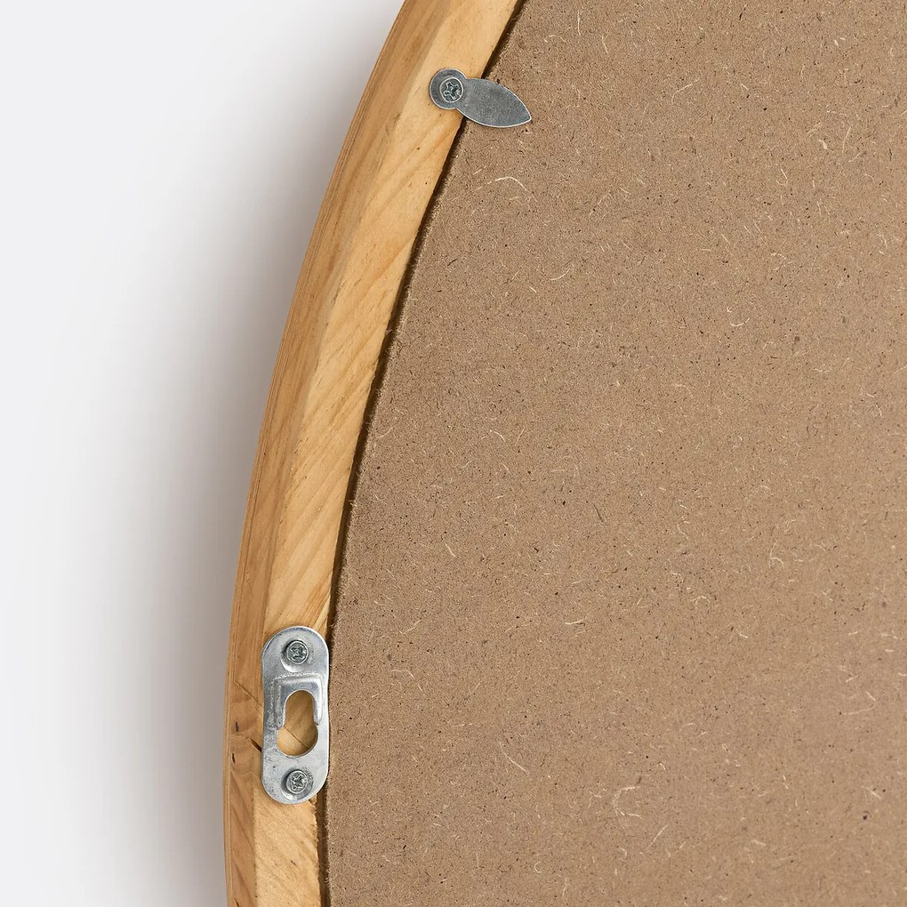 Ovale rotan spiegel, 50 x 65 cm, SYLEA