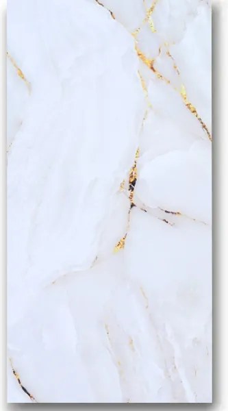 PVC Marmer Bianco Gold 260x122x0,3cm