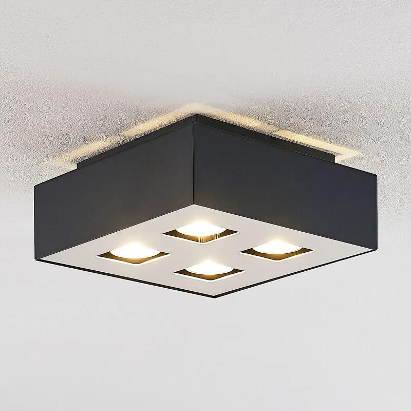 Kasi plafondlamp, 4-lamps, 24 x 24 cm - lampen-24