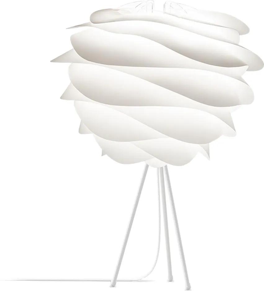 UMAGE Carmina Wit - Medium Ø 48 cm - Tafellamp - Witte voet- Lampenkap - Verstelbare lampenstandaard - Kunststof  - Scandinavisch design