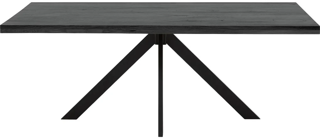Goossens Eettafel Blade, Strak blad 200 x 100 cm 6 cm dik