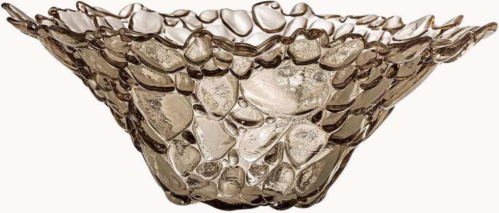 Decoratieve schaal Tinki van glas