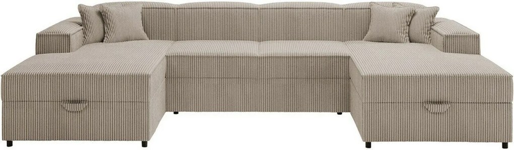 Hoekbank Clovis 115, Aanwezig, Aanwezig, 320x166x79cm, 166 kg, Poten: Kunststof