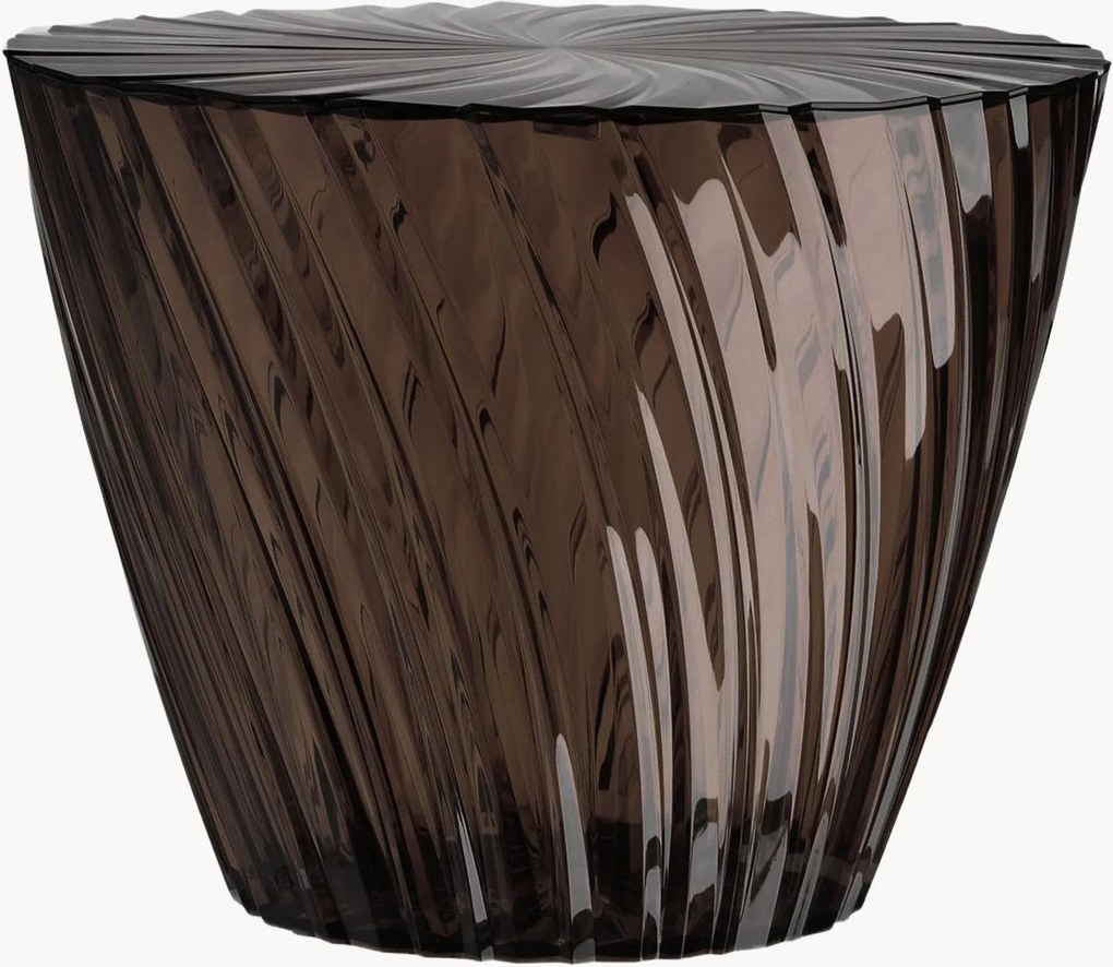 Ronde tuinbijzettafel Sparkle met opbergruimte