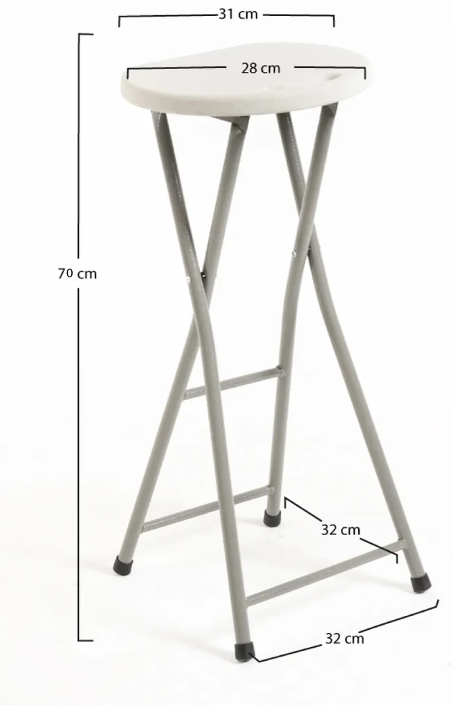 Barkruk Resin 70 cm