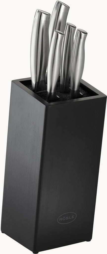 Messenblok Cuisine met 5 messen, 6-delig