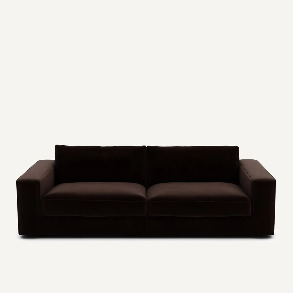 Sofa 3- of 4-zits, fluweel, Skander