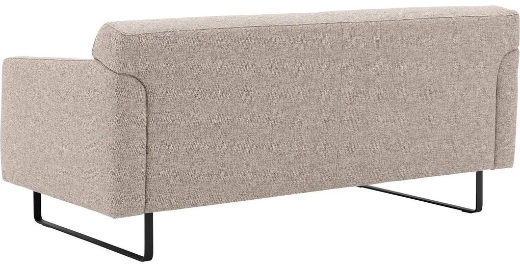 Goossens Excellent Bank Montreal beige, stof, 2-zits, modern design