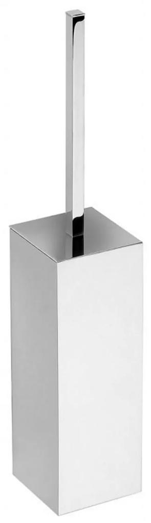 Toiletborstelhouder Sapho Quella Vrijstaand Vierkant 44x8.5 cm Chroom