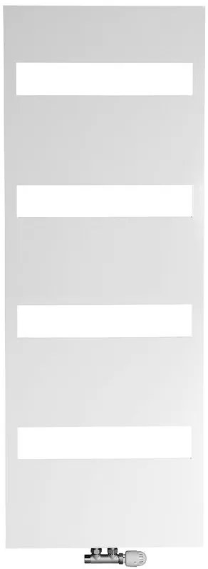 Aqualine Orlando plaat radiator 60x162cm wit 611Watt