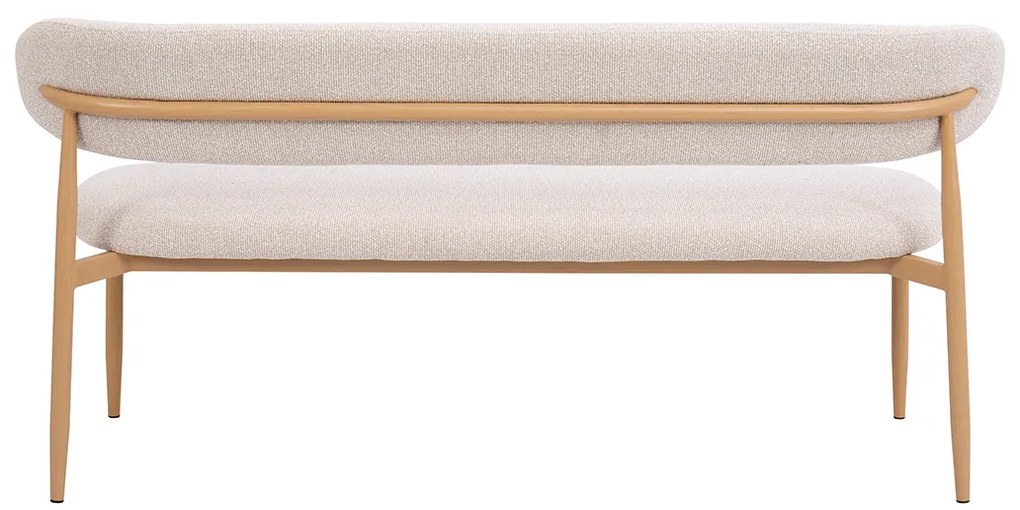 Eetkamerbank Eiken Creme 160 Cm