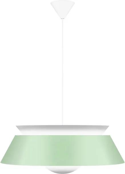 UMAGE Cuna Mint - Ø 38 cm - Hanglamp - Koordset wit- Lampenkap - Koord - Metaal - Design