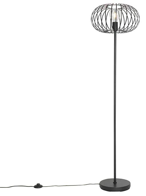 Design vloerlamp zwart - Johanna Design E27 Binnenverlichting Lamp