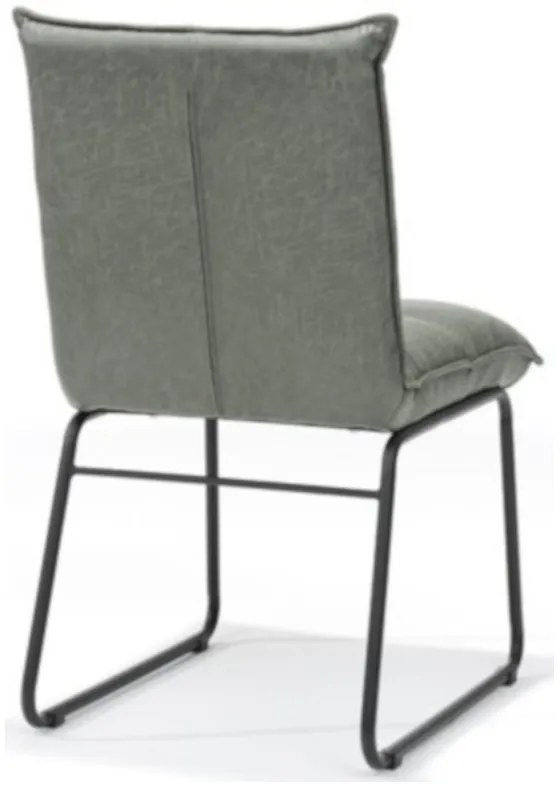 Eetkamerstoel - Soft - lederlook Missouri Groen