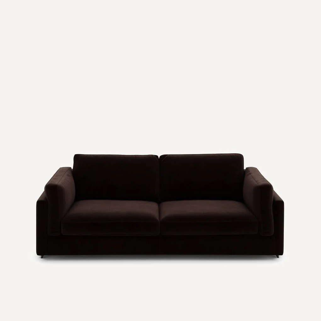 Omvormbare bank in fluweel, César