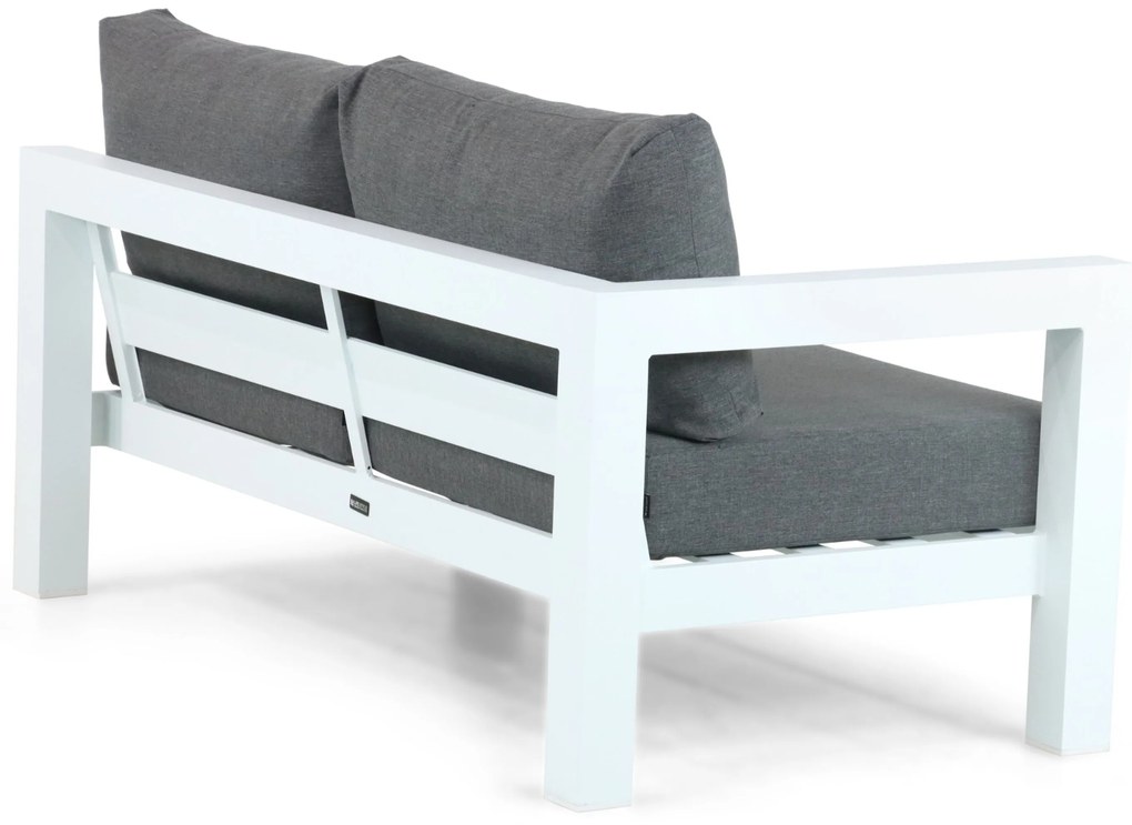 Hoek loungeset 5 personen Aluminium Wit Lifestyle Garden Furniture Luca