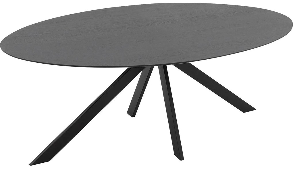 Goossens Excellent Eettafel Uniek, Ovaal 180 x 110 cm
