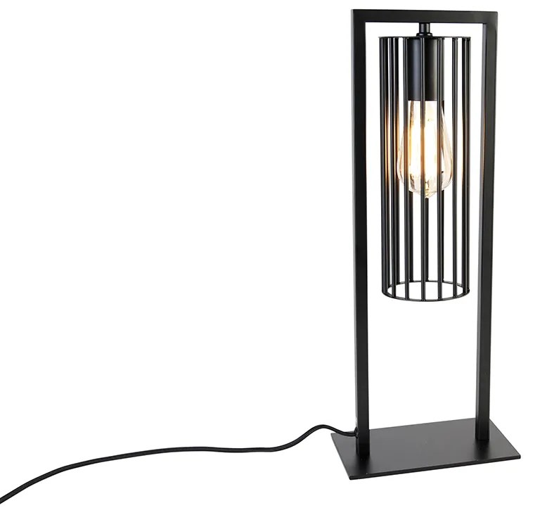 Smart moderne tafellamp zwart incl. Wifi ST64 - Balenco Wazo