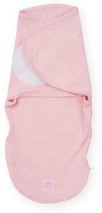 Wrapper baby slaapzak 0-3 maanden speckled pink