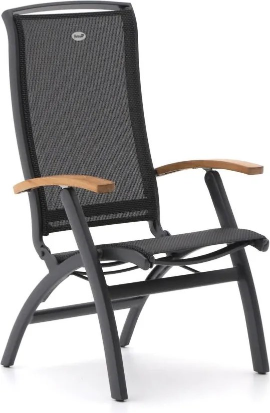 Verstelbare tuinstoel | Hartman  Da Vinci | Aluminium | Grijs | Kees Smit Tuinmeubelen