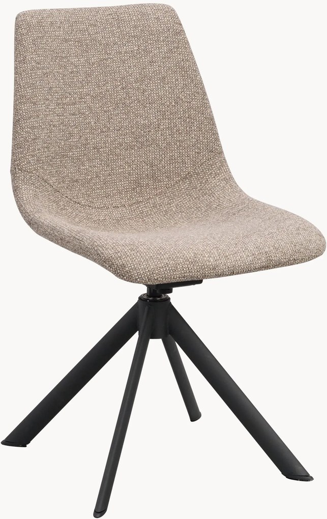 Gestoffeerde draaistoelen Dunmore, 2-delig