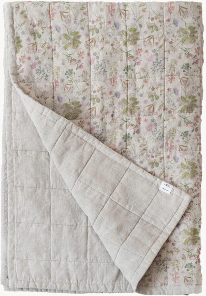 Linnen bedsprei Botany