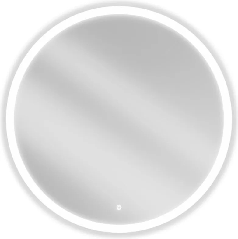 Mexen Oro verlichte ronde badkamer spiegel, 90 cm, LED 6000K, anti-condens - 9824-090-090-611-00
