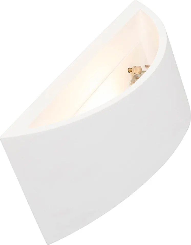 Smart wandlamp wit 20 cm incl. Wifi G9 - Tum