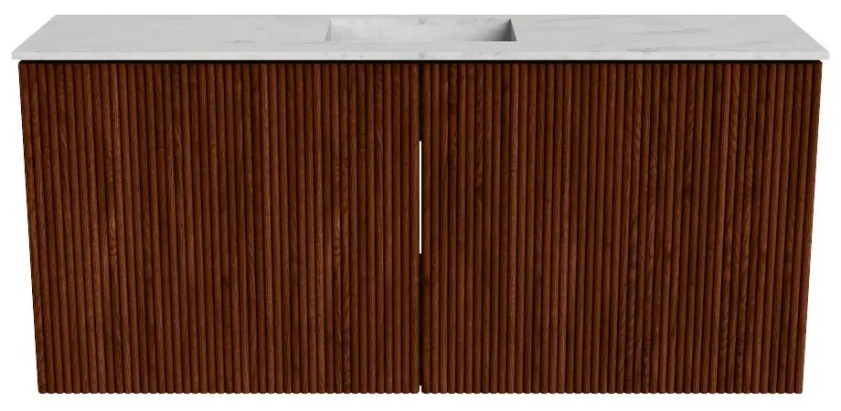 Mondiaz Joya DLux 90cm toiletmeubel ruby met wastafel faye midden 1 kraangat opalo