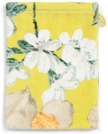 Home badgoed Rosalee yellow - Washand 16x22 cm