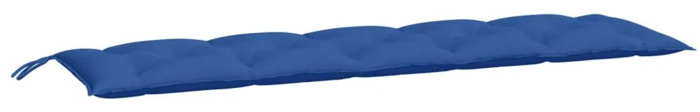 vidaXL Tuinbankkussen 180x50x7 cm stof blauw