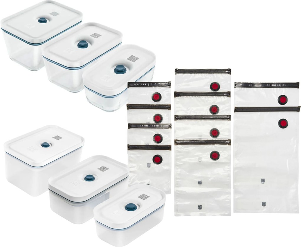 ZWILLING Fresh &amp; Save Vacuüm uitbreidingsset, 16-delig - Fresh &amp; Save - ZWILLING