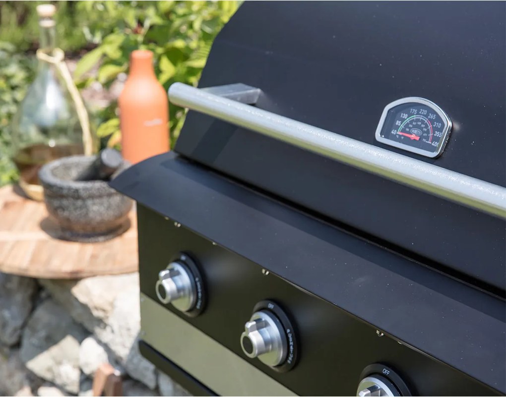 Boretti Ibrido top houtskool- & gasbarbecue