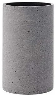 Coluna vaas, beton, donkergrijs, H 20 cm, Ø 12 cm