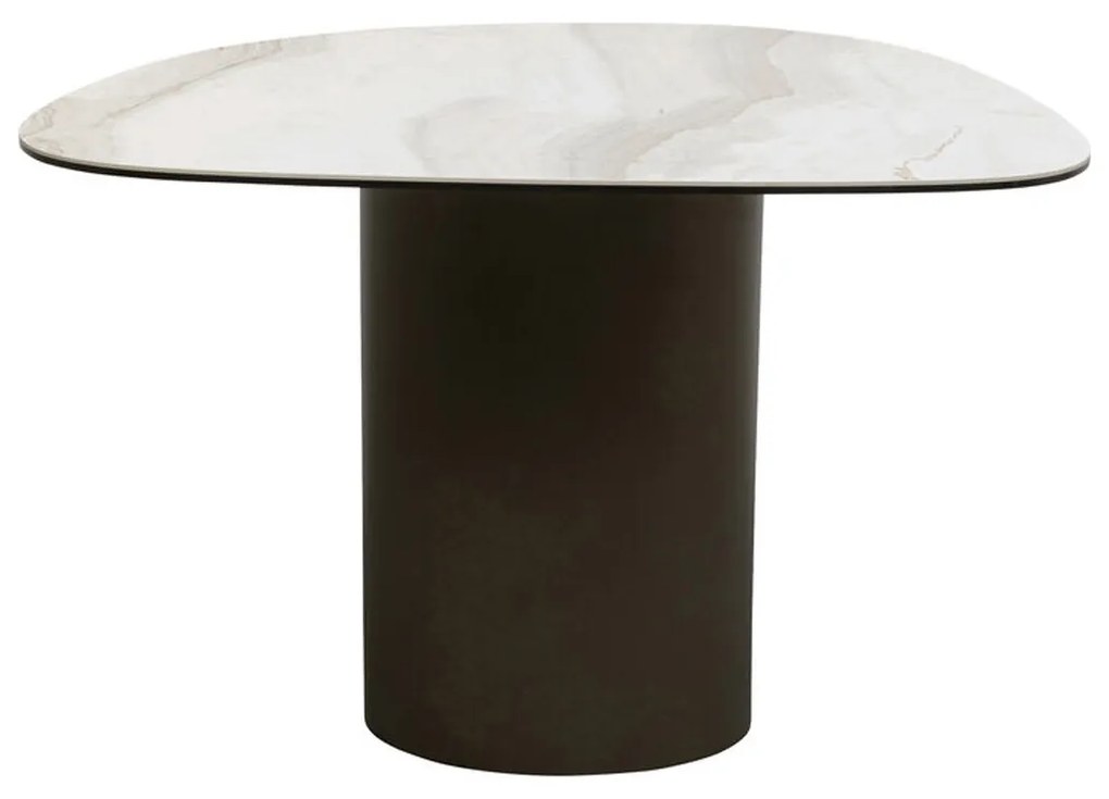 Kare Design Paso Organische Bijzettafel Keramiek - 75 X 50cm.