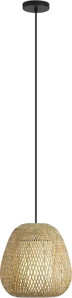 Japandi hanglamp bamboo 32cm IP44 - Moana