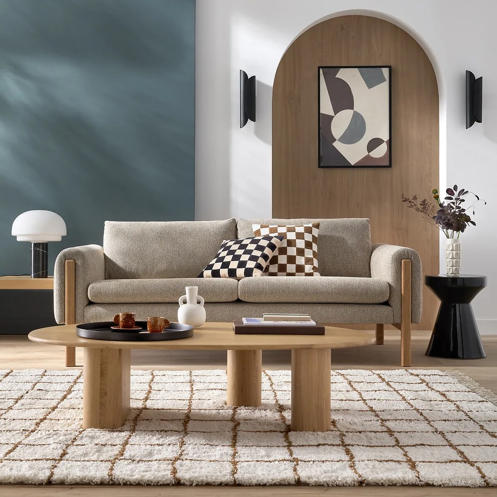 Salontafel, eiken fineer, CELMAR