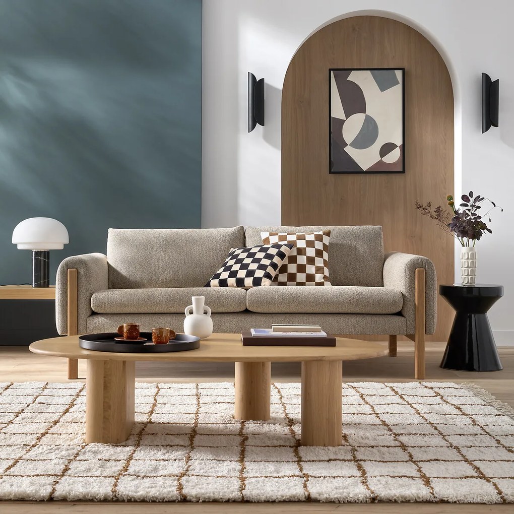 Vloerkleed met dambordpatroon, Ocana