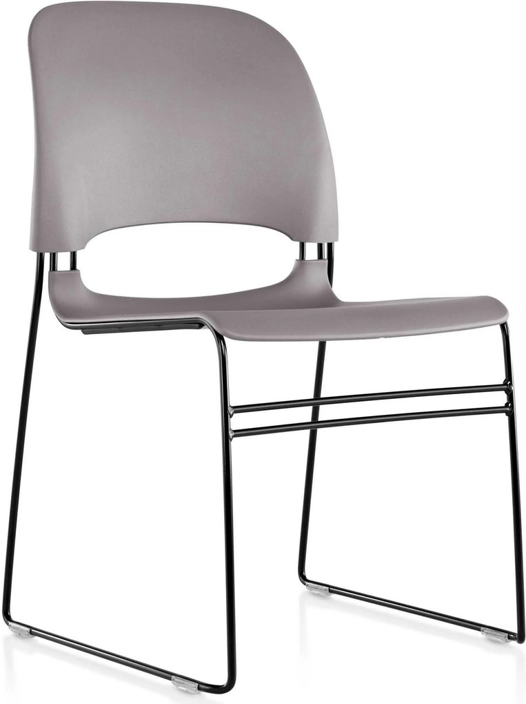 Herman Miller Limerick stapelbare stoel medium tone