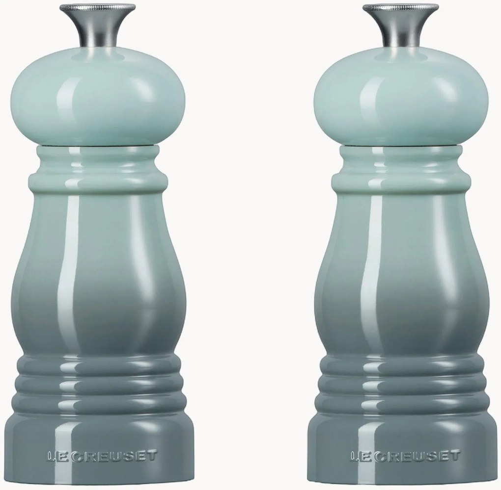 Zout- en peperstrooier Creuset met keramisch maalwerk, 2-delig