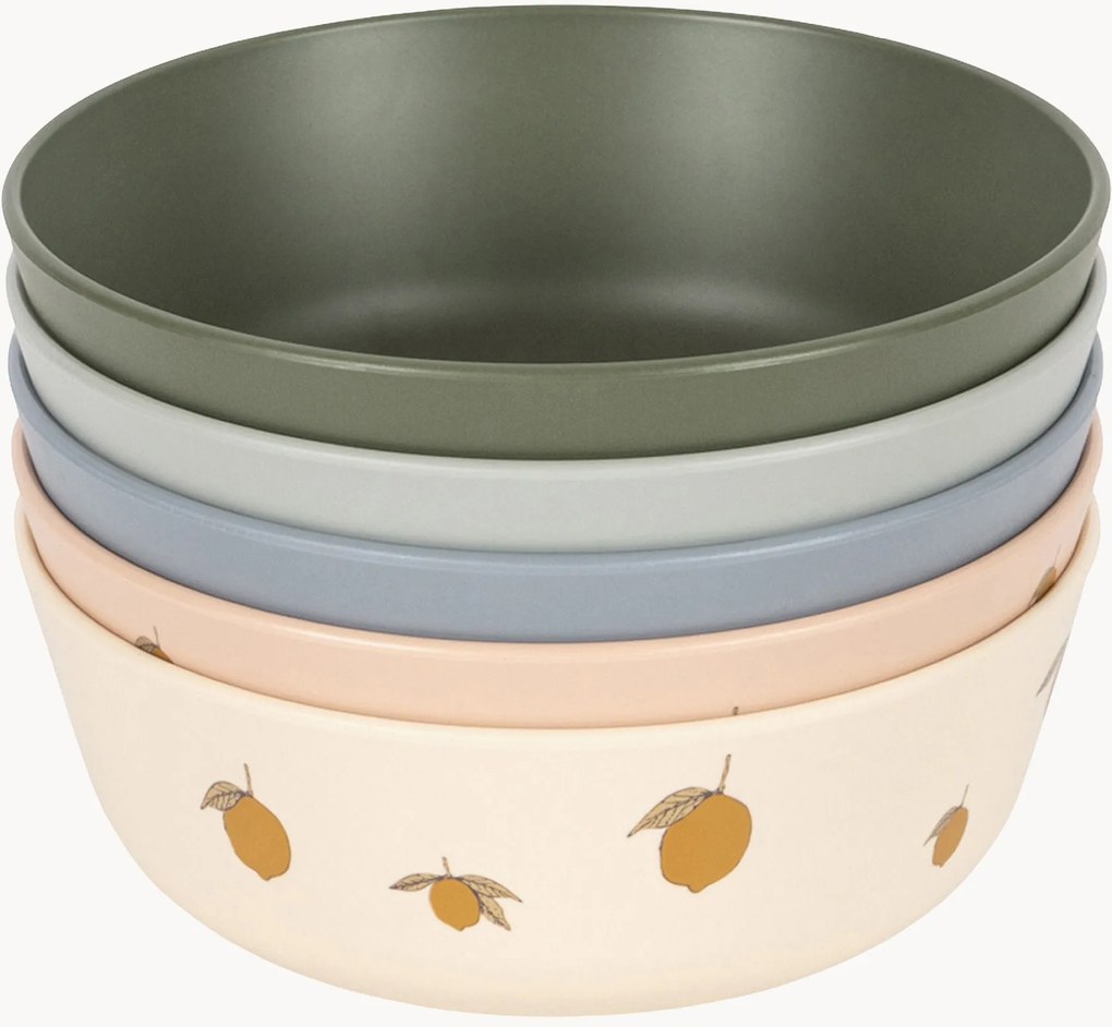 Kinderschalen Lemon, 5-delig