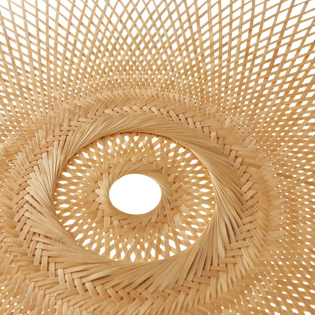 Hanglamp in bamboeØ130 cm, Ezia