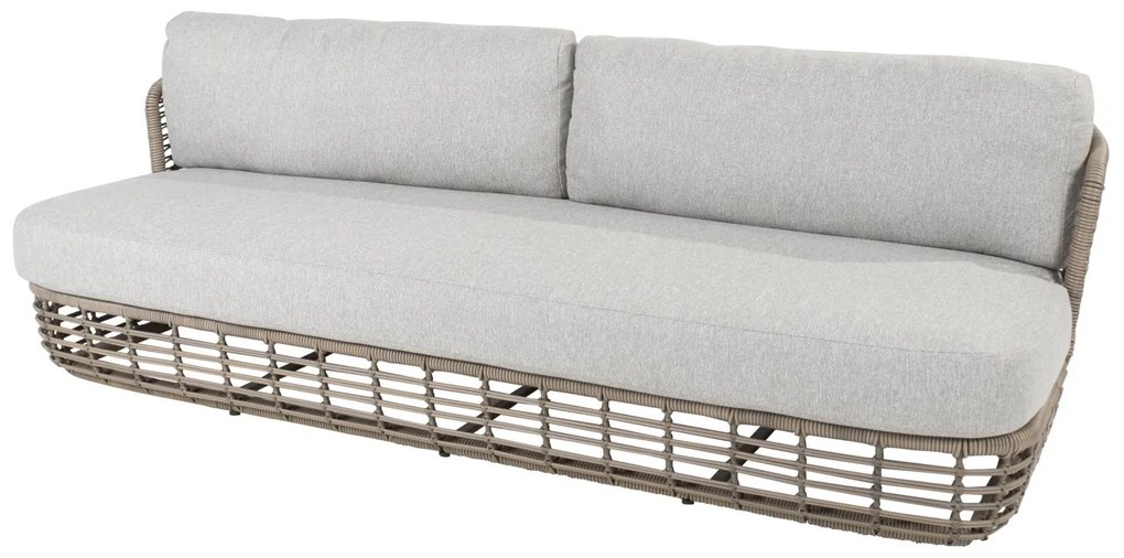 4 Seasons Outdoor Lugano 3-zits loungebank pure SALE  Loungebank    beige weerbestendig