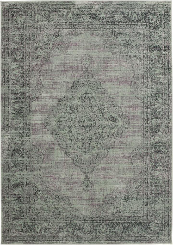 Safavieh | Vintage vloerkleed Olivia 100 x 140 cm lichtblauw vloerkleden viscose, katoen, polyester vloerkleden & woontextiel vloerkleden
