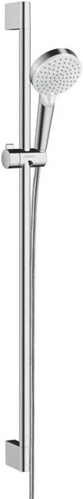 Hansgrohe Crometta 2 stralen doucheset vario  EcoSmart wit/chroom