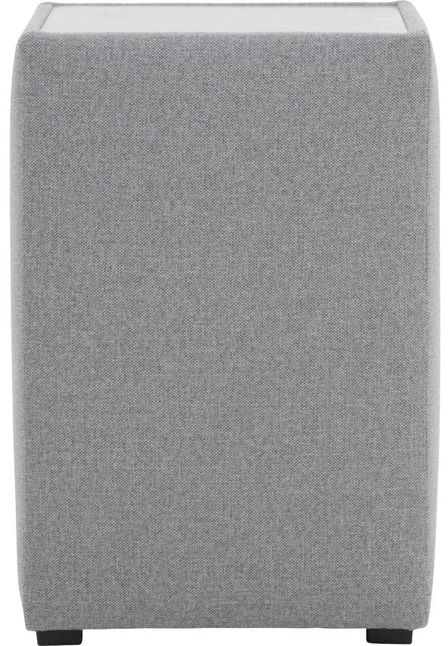 Goossens Hocker Dutch Comfort Line B, Hocker met glasplaat