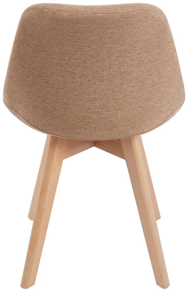 Set 4 Synk Stoffen Stoelen